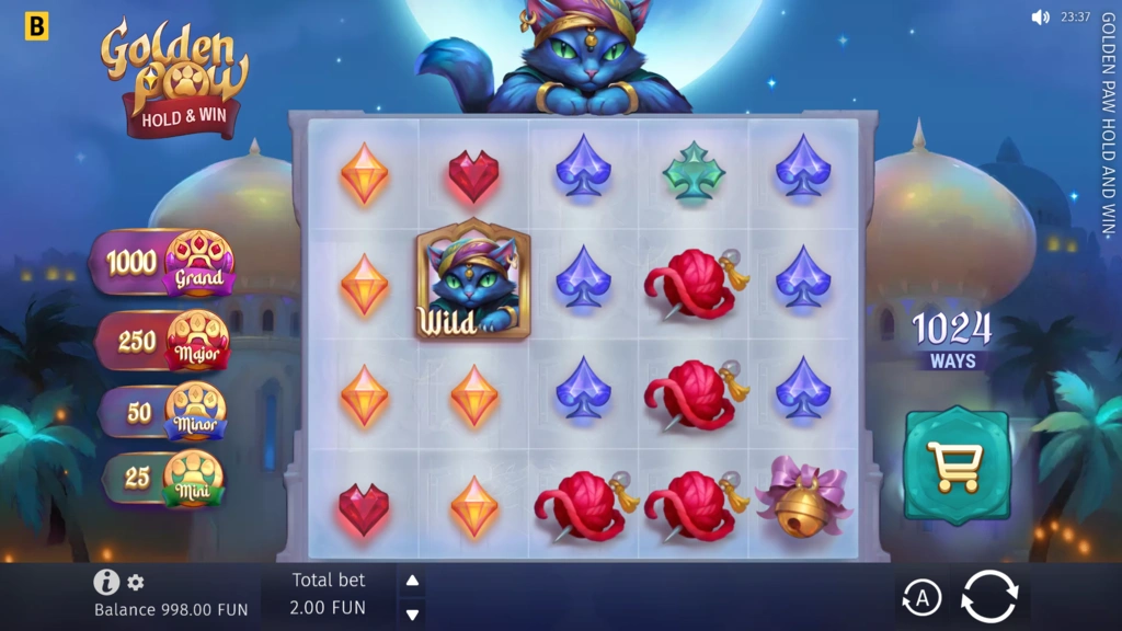 Golden Paw Hold & Win - Base Game